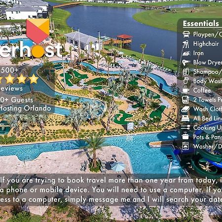 B - New 4 Bedroom Home - 5 Miles To Disney - Free Water Park - Private Pool คิสซิมมี ภายนอก รูปภาพ