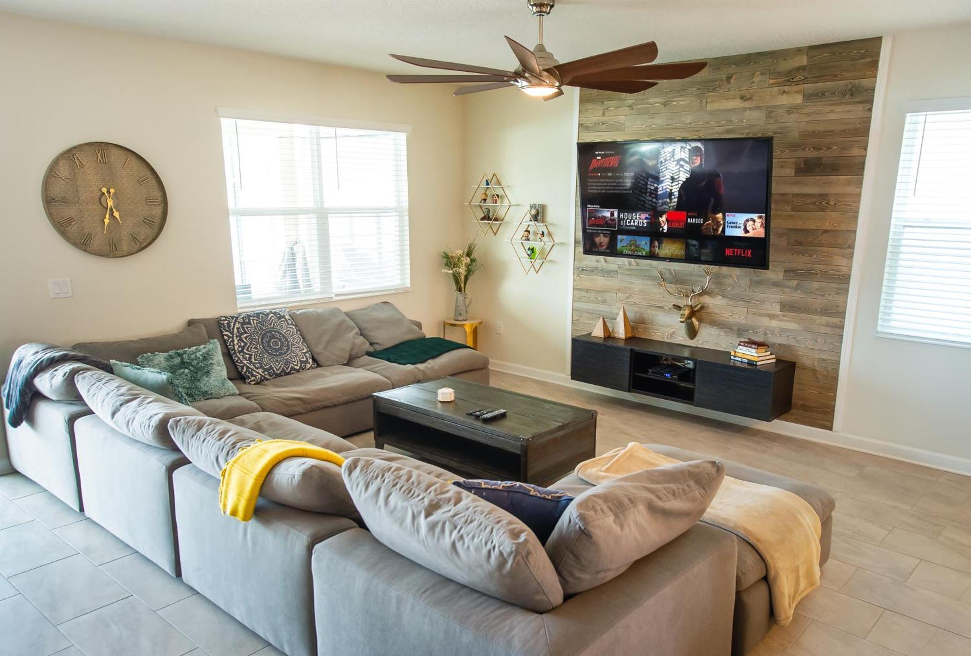 B - New 4 Bedroom Home - 5 Miles To Disney - Free Water Park - Private Pool คิสซิมมี ห้อง รูปภาพ
