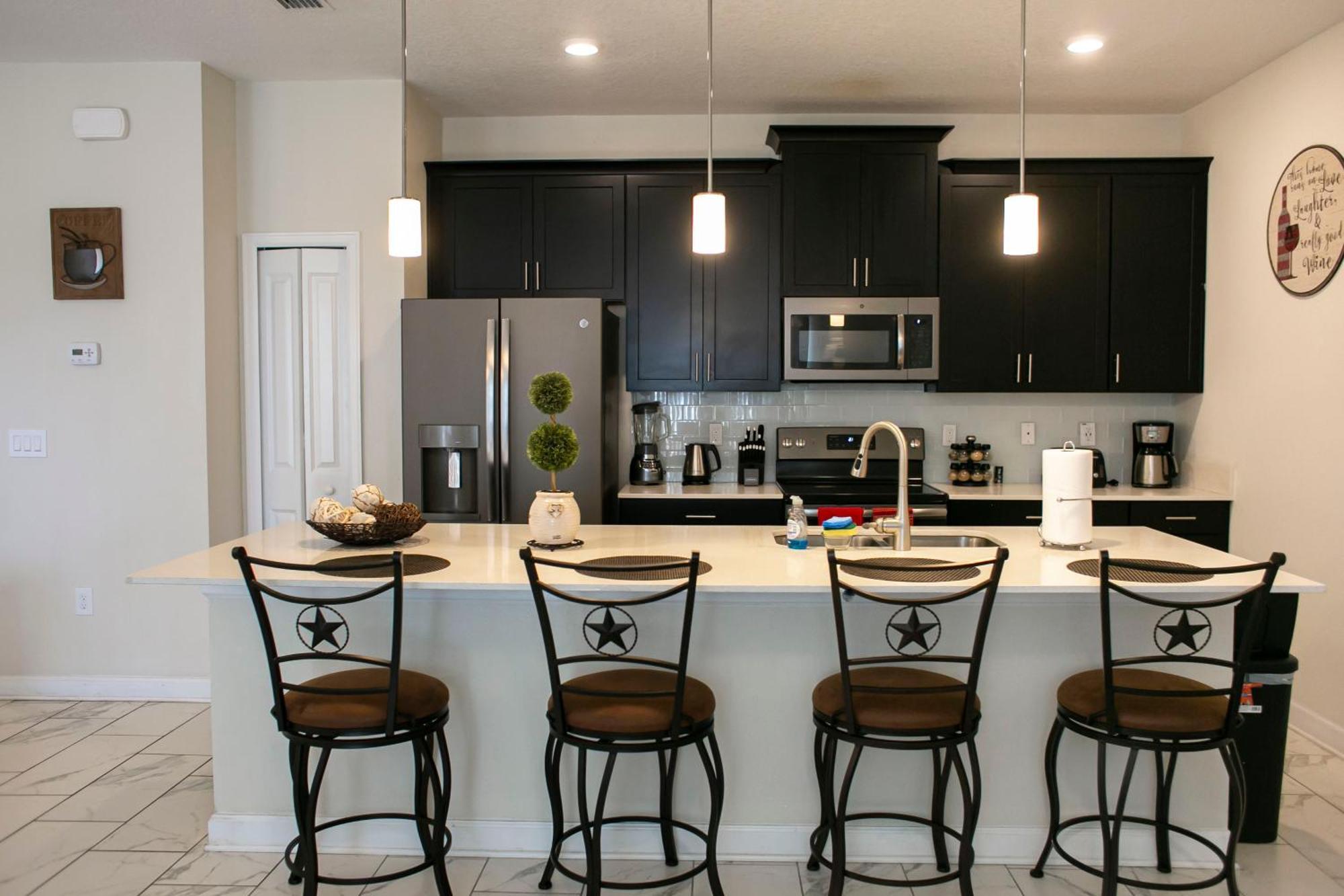 B - New 4 Bedroom Home - 5 Miles To Disney - Free Water Park - Private Pool คิสซิมมี ห้อง รูปภาพ