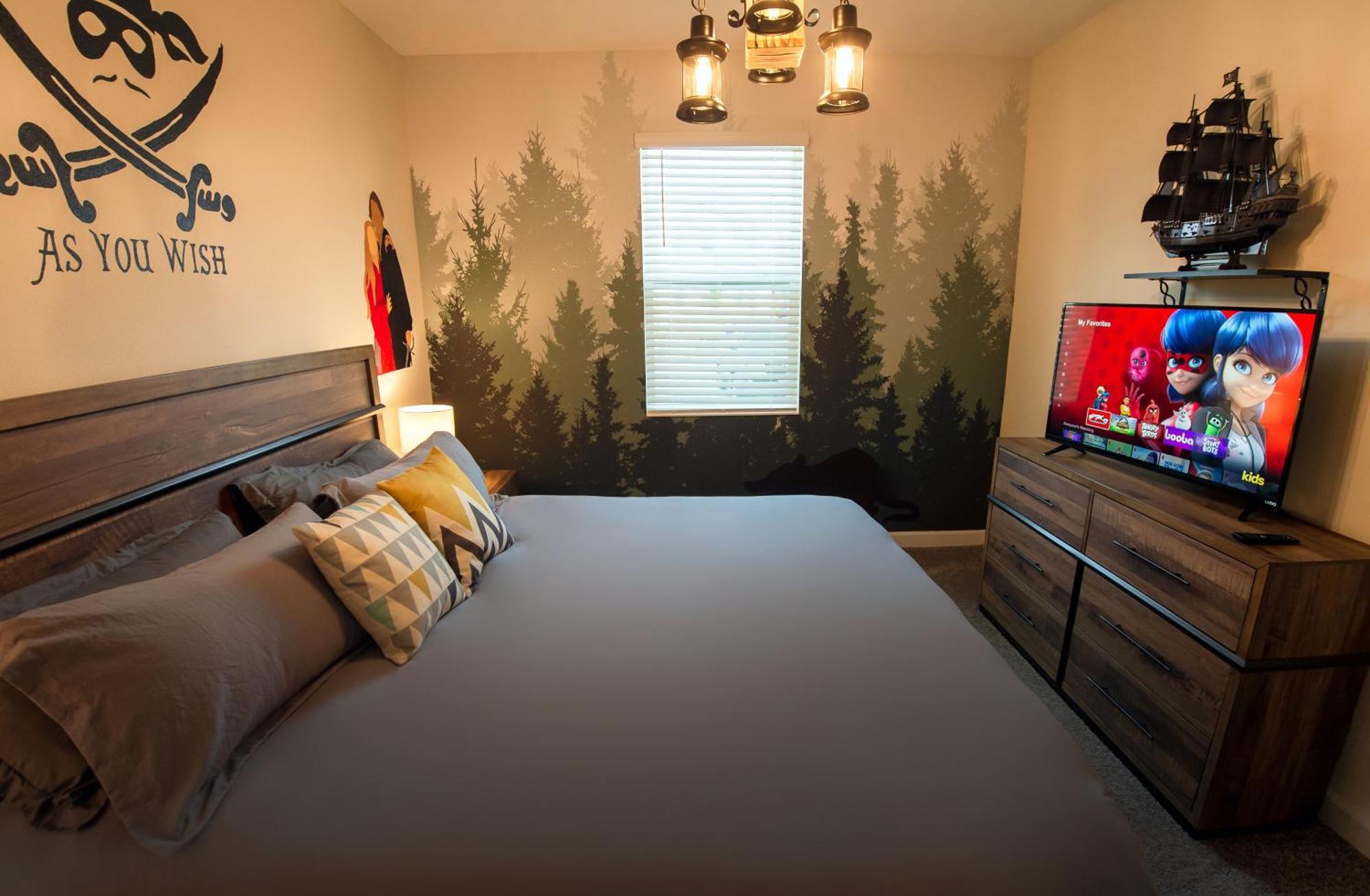 B - New 4 Bedroom Home - 5 Miles To Disney - Free Water Park - Private Pool คิสซิมมี ห้อง รูปภาพ