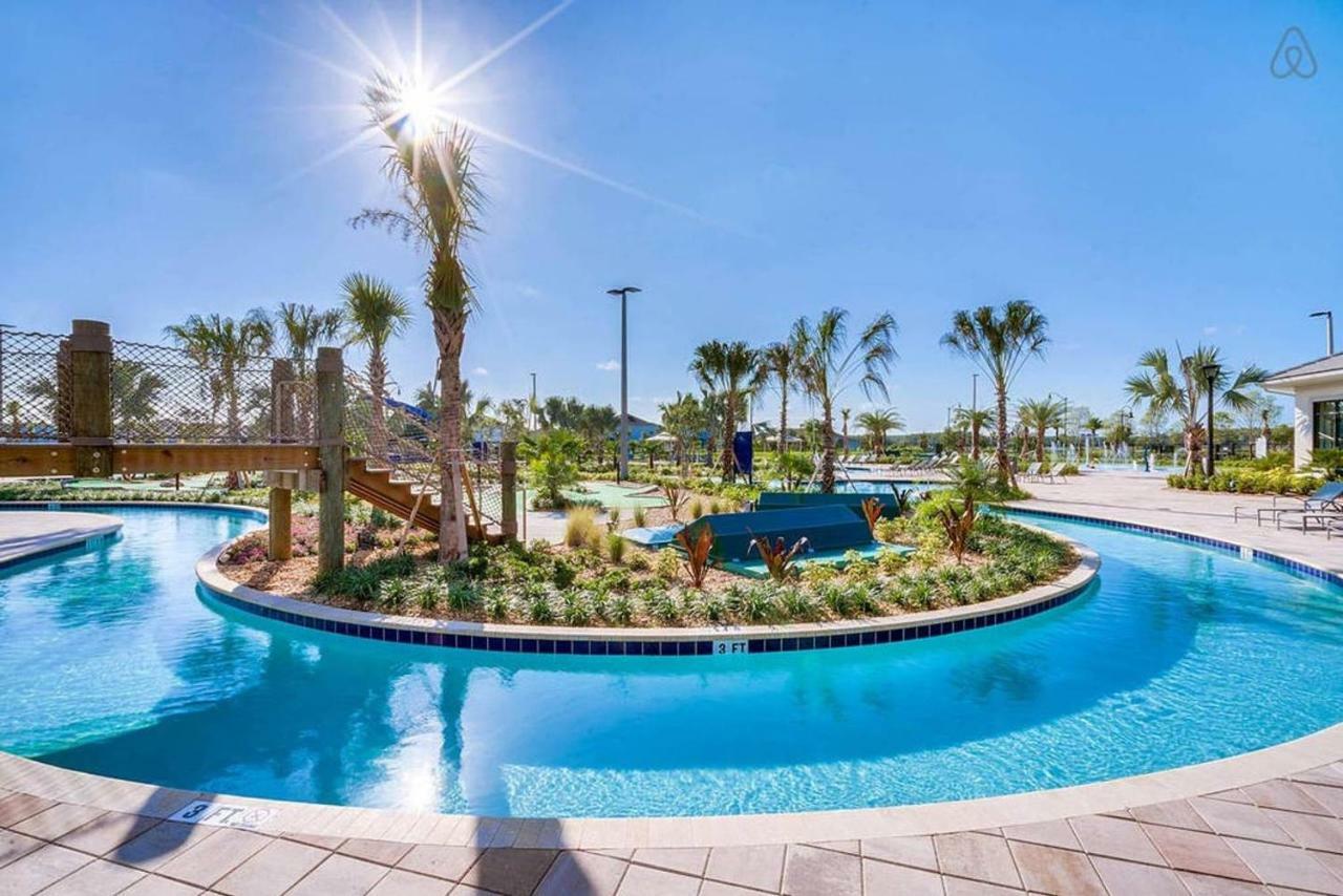 B - New 4 Bedroom Home - 5 Miles To Disney - Free Water Park - Private Pool คิสซิมมี ภายนอก รูปภาพ