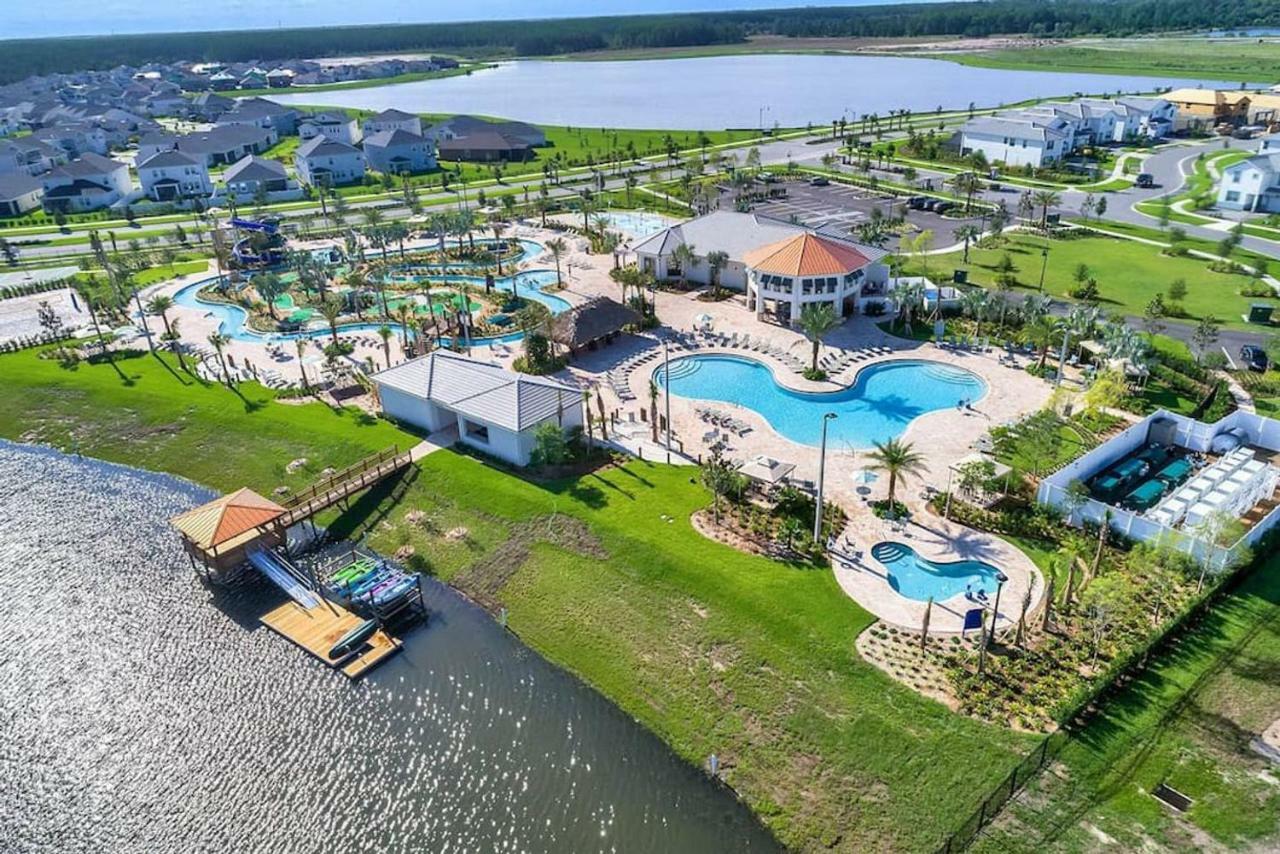 B - New 4 Bedroom Home - 5 Miles To Disney - Free Water Park - Private Pool คิสซิมมี ภายนอก รูปภาพ