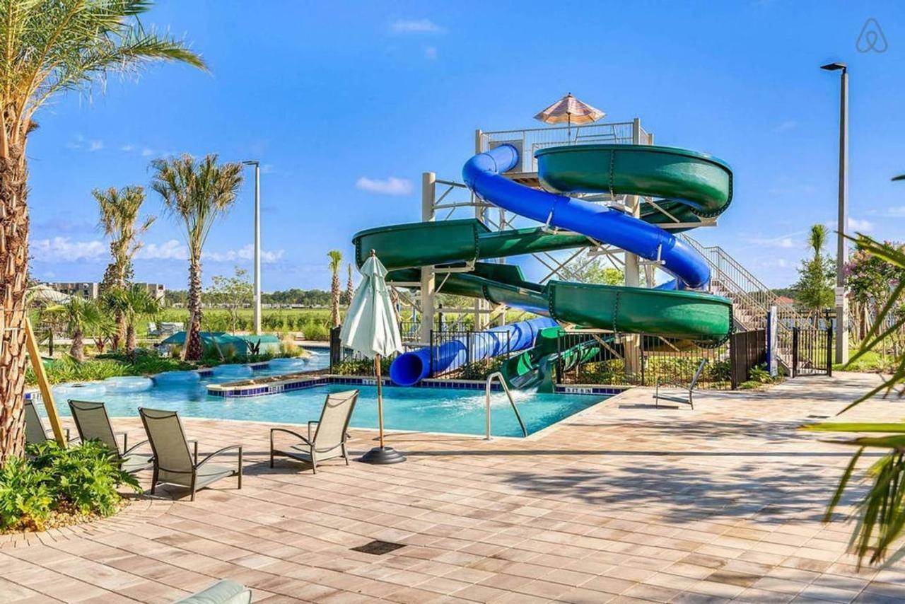 B - New 4 Bedroom Home - 5 Miles To Disney - Free Water Park - Private Pool คิสซิมมี ภายนอก รูปภาพ