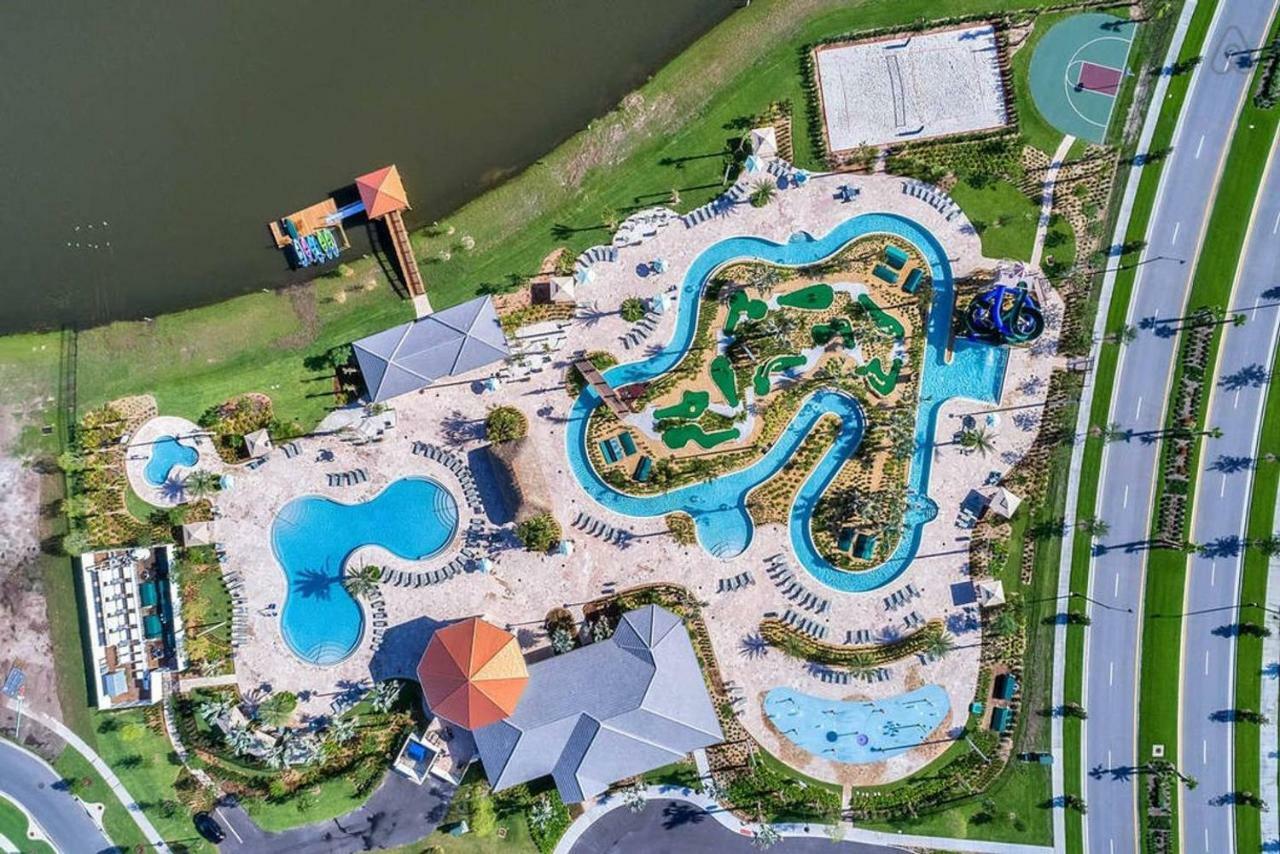 B - New 4 Bedroom Home - 5 Miles To Disney - Free Water Park - Private Pool คิสซิมมี ภายนอก รูปภาพ